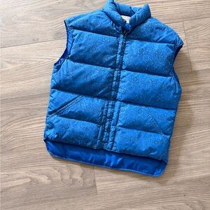 Vintage Paisley Puffer Sweater